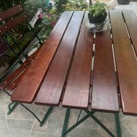 Tavoli da esterno e sedie pieghevoli  da giardino