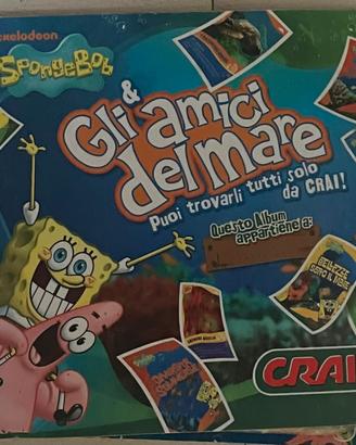Album carte collezionabili Spongebob