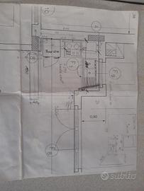 Cucina Errebi con forno e fuochi ariston