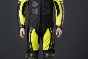 Tuta minimoto Auklet pelle/tessuto Tg. 4-6anni xxs