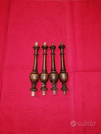 Colonnine per restauro cassa orologio a pendolo