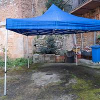 Gazebo grande blu