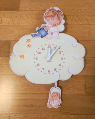 Orologio a pendolo bambina 