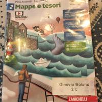 mappe e tesori libri per la seconda media 