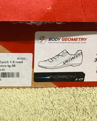 Scarpe Bici da Corsa Specialized Torch 1.0 - Tg 36
