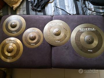 Set piatti batteria Istanbul da jazz.