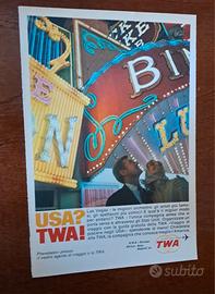 Pubblicità TWA Airlines (1963)