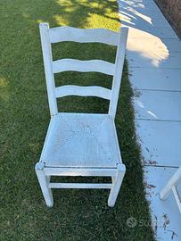 N. 60 Sedie da esterni in legno