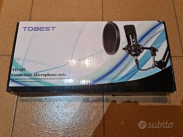 Microfono da studio usb