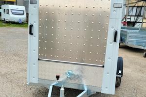 RIMORCHIO CARRELLO FURGONATO CRESCI 650 F CON RAMP