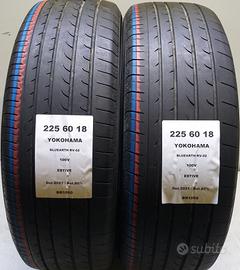 2 GOMME 225 60 18 YOKOHAMA BR1560