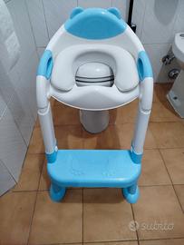 Riduttore WC con scaletta per bambini