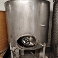 serbatoio acciaio 12 hl 