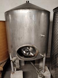 serbatoio acciaio 12 hl 