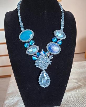 collana con pietre