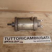 Motorino avviamento nexus 500 beverly x9