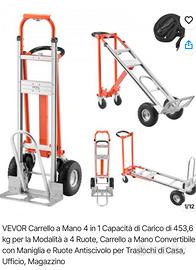 Carrello per trasporto materiale