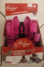 Hamleys Flashing Wheels Pink - Pattini Rosa - tagl