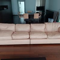 Sofà divano Poltrona FRAU vintage in pelle