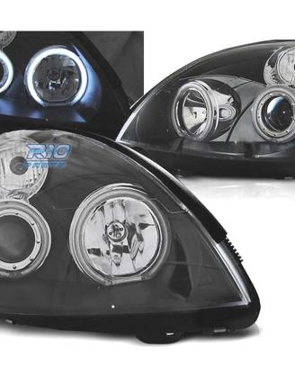 FARI PER RENAULT CLIO 01-05 ANGEL EYES CCFL FONDO 