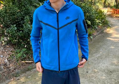 Felpa Nike Tech Fleece Blu – Taglia M – Originale