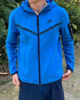 Felpa Nike Tech Fleece Blu – Taglia M – Originale