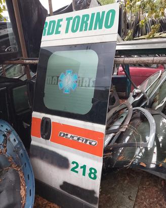 Porta posteriore vetrata Fiat Ducato