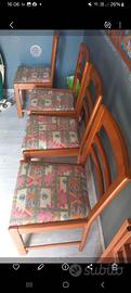 Sedie  da cucina 4 set