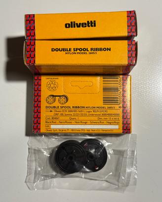 👉 3 nastri Olivetti Ribbon 2605/3 NR originali