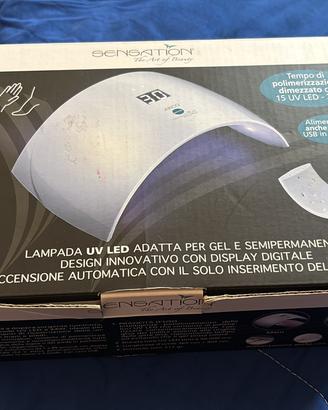 Lampada uv unghie gel professionale