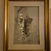 Dipinto Antonio Asturi - autoritratto