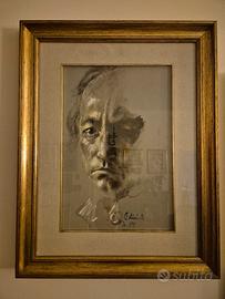 Dipinto Antonio Asturi - autoritratto