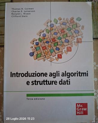 Libro Introduzione agli algoritmi e strutture dati