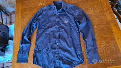 Camicia Uomo Antony Morato Viola scuro con Ricamo