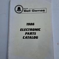 flipper manuale Bell Games schemi cabinati 