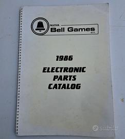 flipper manuale Bell Games schemi cabinati 