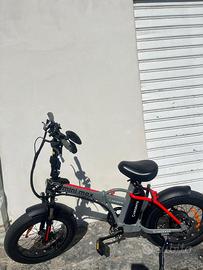 Bici elettrica EBIKE MINI MAX ARGENTO COME NUOVA