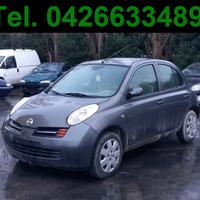 Ricambi usati NISSAN MICRA K12 1.5 DCI- NO MOTORE