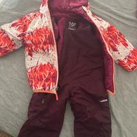 Tuta da neve bambina DECATHLON