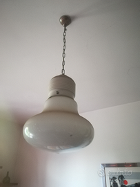 Lampadario mod. LAMPADINA epoca Space Age