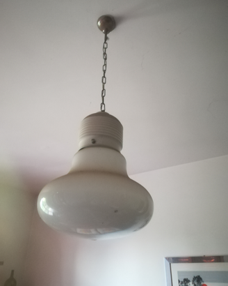 Lampadario mod. LAMPADINA epoca Space Age