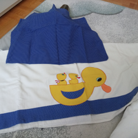 Lenzuolo e federa lettino