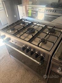 Cucina gas acciaio inox lagermania 90cm
