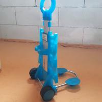 Carrello porta zaino TÜV 15 kg