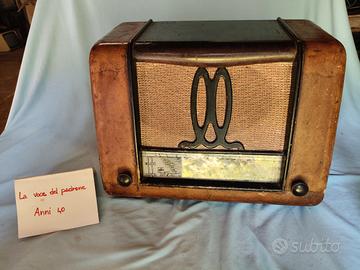 Radio "La voce del padrone" anni 40