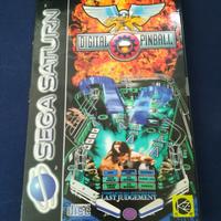 Sega Saturn compact disc gioco Digital Pinball