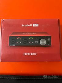 Focusrite Scarlett 2i2 3rd Gen + Scatola Originale