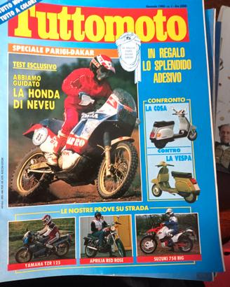 Rivista TUTTOMOTO numero 1 del 1988