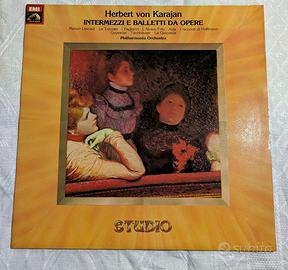 Disco Vinile LP Herbert Von Karajan Intermezzi Bal