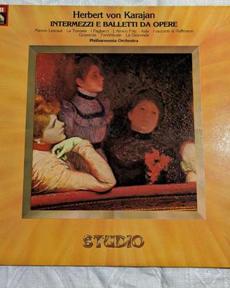 Disco Vinile LP Herbert Von Karajan Intermezzi Bal